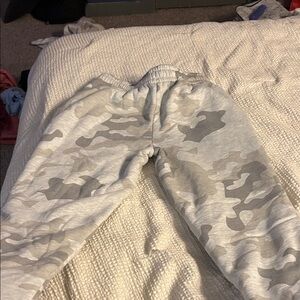 No Boundaries Camouflage Gray Joggers